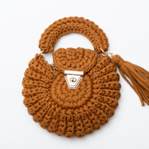 Cartera Crochet Tierra